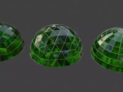 Dome type truss Free 3D model