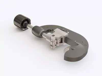 Pipes cutting tool 3D model