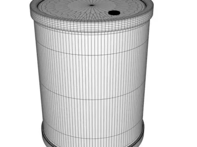 Toxic Can Free 3D model