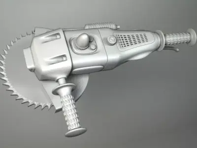 GRINDER circular saw 3D model