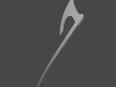 viking ax 3D model
