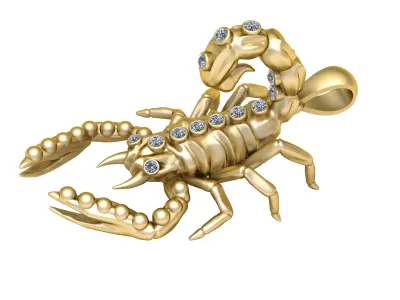 INSECT PENDANT 3D PRINTABLE MODEL 3D print model