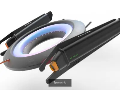 Spaceship 3D Model Pack