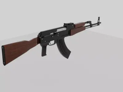 AK 47 Free 3D model order