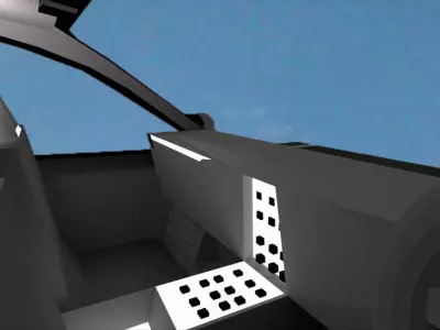 Aa-03 Sedan Car  MPV Low-poly 3D model