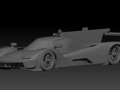 Cadillac V-LMDh 2022 3D model 3D print model purchase