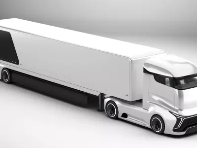 Generic Future Truck EV 3D model