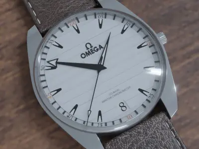 omega seamaster aqua terra 3D model