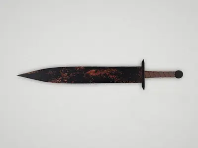 Game asset Aged Elegance Weapon 3D model