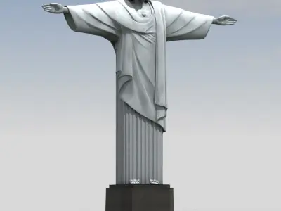  Christ the Redeemer, Cristo Redentor (statue) Rio De Janeiro, Brazil 
