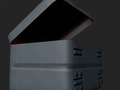 Scifi Crate 3D model purchase