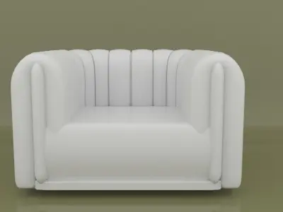 sofa and armchair 3D model