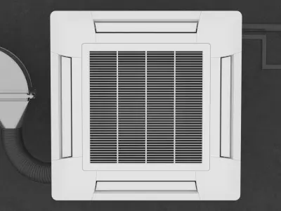 Ventilation System 3D model purchase