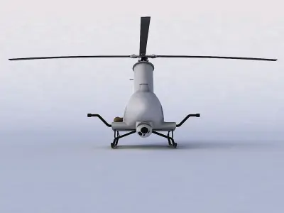 7 UAVs 3D model