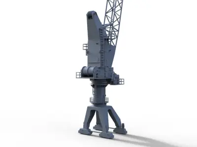 Dockside crane Typ B 3D print model