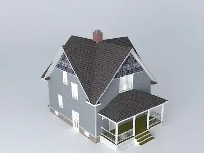 American Home Free 3D model