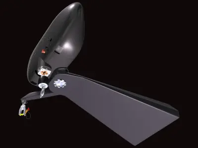 Hoist for Helicopter 3D model
