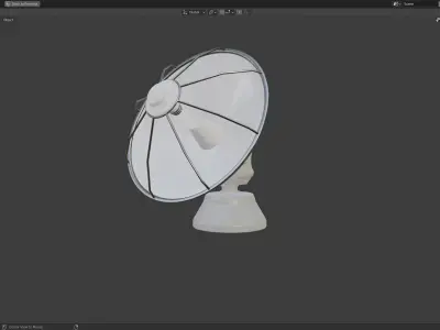 antenna satellite dish 3D model