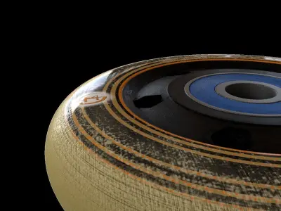 Roller Wheel Free 3D model