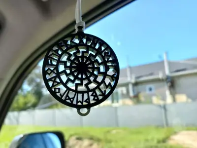 Slavic pendant neck decoration or  car decoration 3D print model