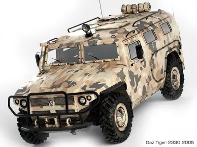 Gaz Tiger 2330 3D model