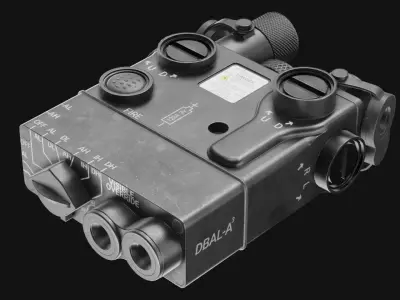 DBAL A3 Low-poly 3D model