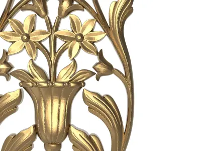  decorative pattern ready for 3D printing 3D model