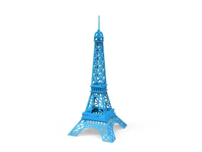 Eiffel tower 3D Model 3D print model purchase