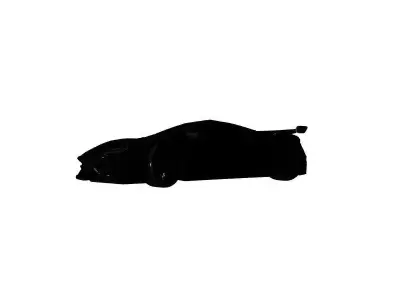 Modern Car 3D Printable Model 3D print model buy