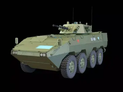 ZBL 09 8X8 infantry vehicle 3D model
