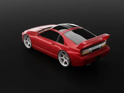 Nissan 300ZX  Free 3D model