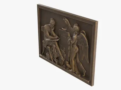 Relief Genio lumen 3D model