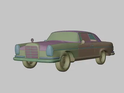 Mercedes W112 Free 3D model