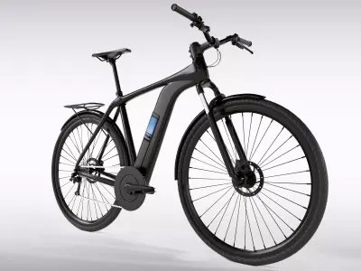Electrical Bike 3D model by hugobr