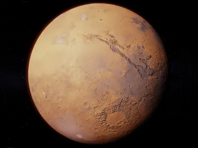  Mars Photorealistic 32K 
