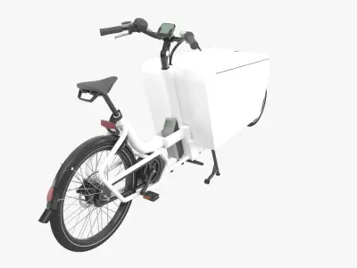 Urban Arrow Cargo White 3D model