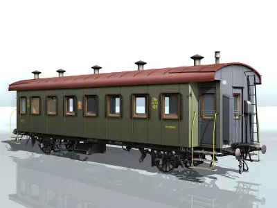 suburban wagon 3D model