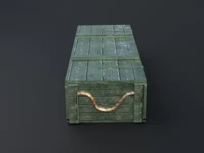 Military Weapon Case 3D model