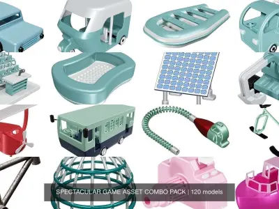 SPECTACULAR GAME ASSET COMBO PACK