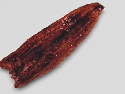 Grilled Eel 3D model