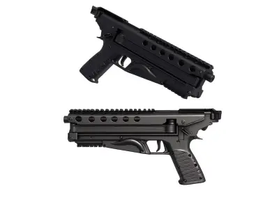KelTec P50 3D print model