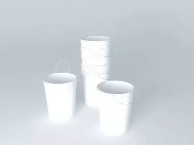 Five gallon bucket Free 3D model