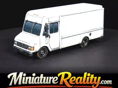 1-87 1995 Chevy P30 Delivery Van Print Ready STL 3D print model purchase