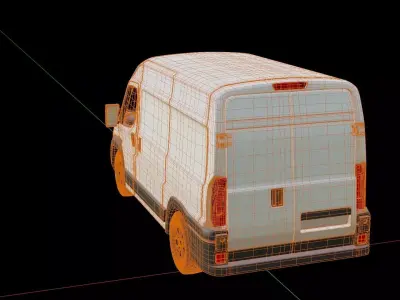 Promaster Panel Van 3D model