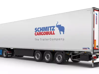 DAF CF BigSpace With Trailer 3D model