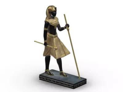 Tutankhamun Pharaoh of the Egyptian 3D print model