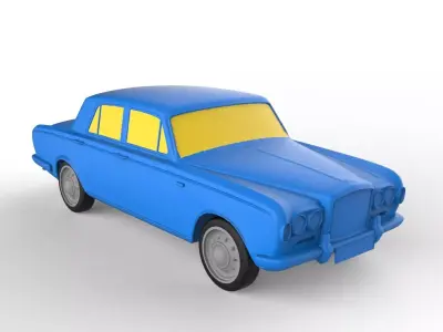 Bentley 1968 Classic Car 3D print model