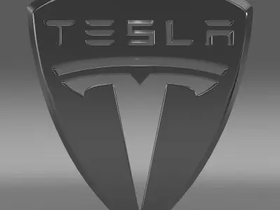 Tesla Logo 3D model