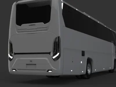 BUS IMCE Platinum - model 3D 3D model