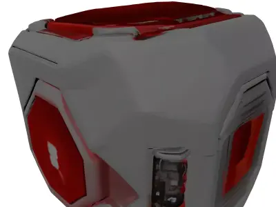 SciFi Drone Core AI Unit 3D model